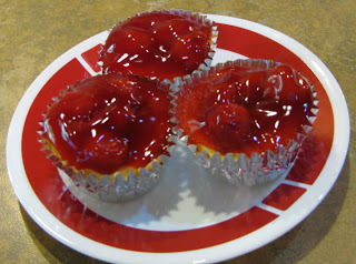 Sugar-Free Mini Cherry Cheesecakes Recipe