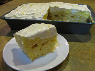 Sugar-Free Triple Lemon Cream Cake Recipe